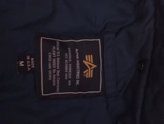 Chaqueta Alpha Industries Verde Militar