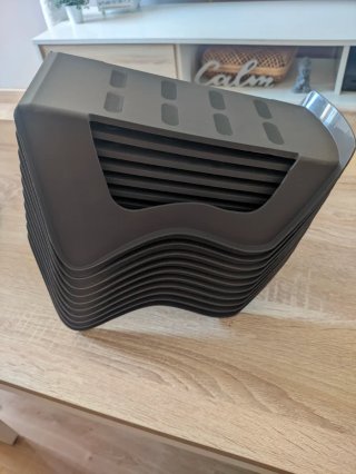 10 Zapateros Apilables Ikea Grises