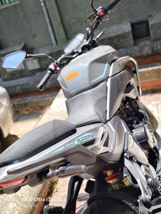 Morbidelli F125 Naked Moto Gris