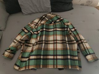 Sobrecamisa Zara cuadros