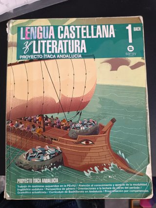 Lengua castellana y literatura, 1 BACH.