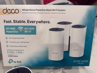 TP-Link Deco P9 V2 Pack 3 WiFi Mesh+3 soportes