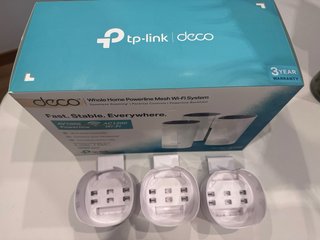 TP-Link Deco P9 V2 Pack 3 WiFi Mesh+3 soportes