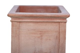 Vaso pilone in Terracotta 100% Made in Italy inter