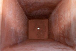 Vaso pilone in Terracotta 100% Made in Italy inter