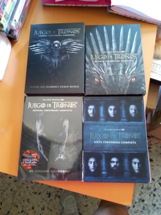 Juego de Tronos - Temporadas 4, 6, 7 y 8 DVD