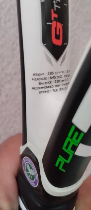 Raqueta Babolat Pure Drive 285gr.