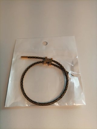 Pulsera GAUEIOUR H Acero Titanio Negra Dorada