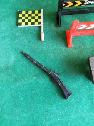 Lote Airgamboys: Fusil, Barreras y Caja