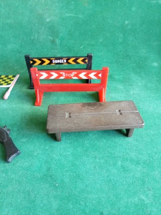 Lote Airgamboys: Fusil, Barreras y Caja