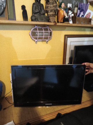 Monitor TV Samsung Pantalla Negra