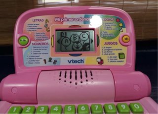 Ordenador VTech para niños rosa