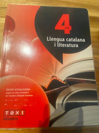 Llengua catalana i literatura 4 ESO