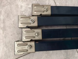 Patas somier metálicas 28x3