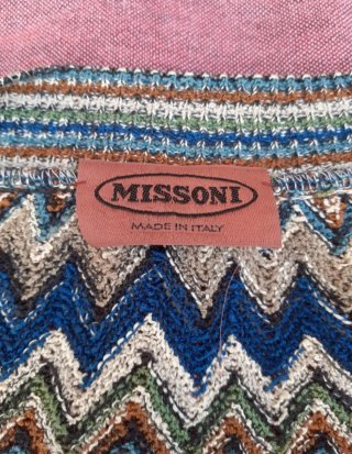 Iconico Maglione Missoni Vintage - Lavorazione Zig