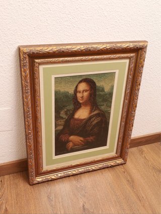 Cuadro Punto de Cruz Mona Lisa