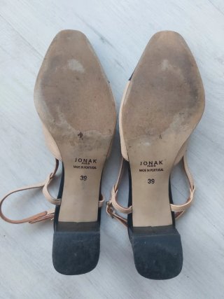 Sandalias Jonak Slingback Talla 39