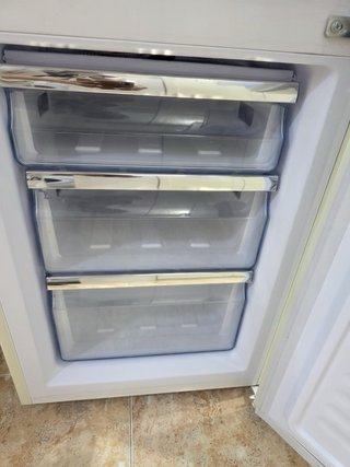 Nevera Fagor 2 puertas color crema