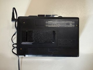 Lettore Cassette Sanyo Bassxpander MGR600
