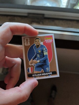 Cromos Extra Kylian Mbappé Bronce