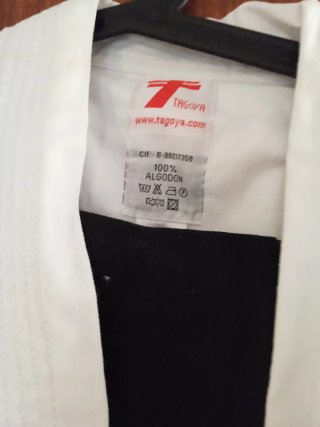 Kimono Judo/Karate Blanco y Amarillo