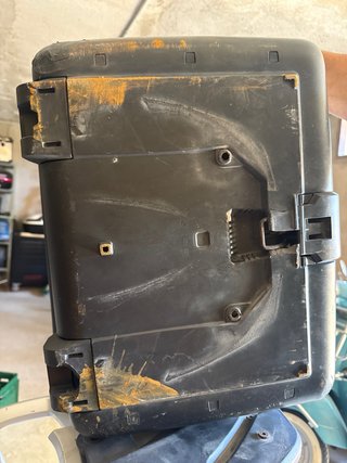 Baul trasero original con base bmw 1200gs