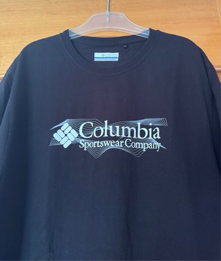 Camiseta Columbia Negra talla M