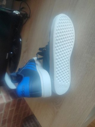 Zapatillas Adidas Grand Court 2.0K Azul/Blanco