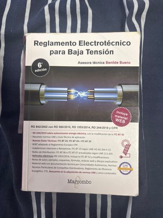 Reglamento electrotécnico para baja tensión