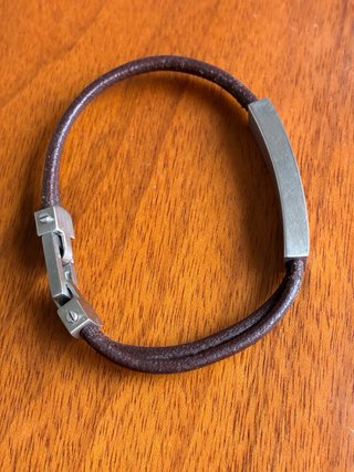 Pulsera Viceroy Cuero Marrón y Plata