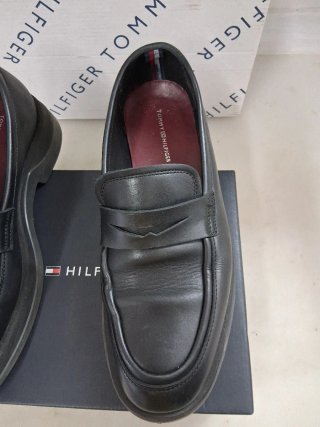 Mocasines Tommy Hilfiger Negros Piel