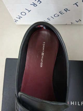 Mocasines Tommy Hilfiger Negros Piel