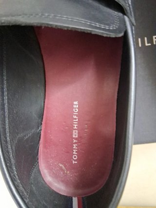 Mocasines Tommy Hilfiger Negros Piel