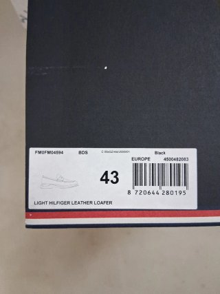 Mocasines Tommy Hilfiger Negros Piel