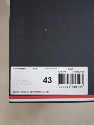 Mocasines Tommy Hilfiger Negros Piel
