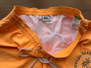 Bañador Quiksilver Hombre Talla M Naranja