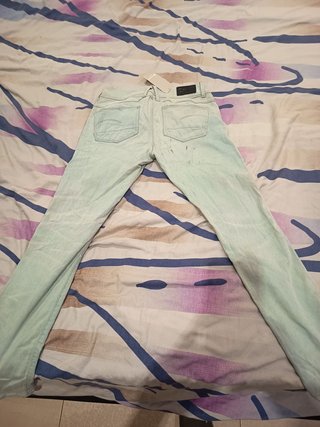 Pantalón G-Star RAW mujer talla 27 verde agua