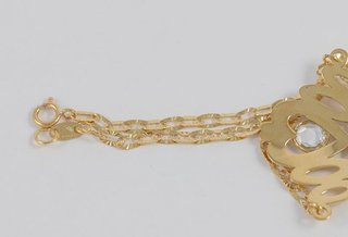 Pulsera pasamanos Corona oro 18k 750