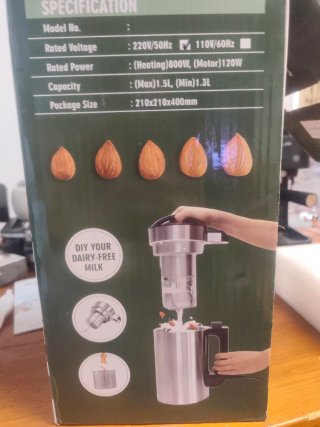 Maquina para leche de almendras soja...