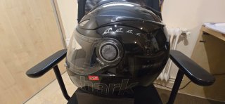 Casco Shark Espirit sin usar con funda
