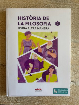 Història de la filosofia segon curs de batxillerat