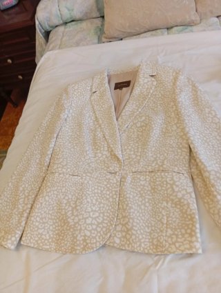 TRAJE DE CHAQUETA Y BLUSA TALLA 40 MARCA ZENDRA