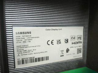 Pantalla Samsung Negra