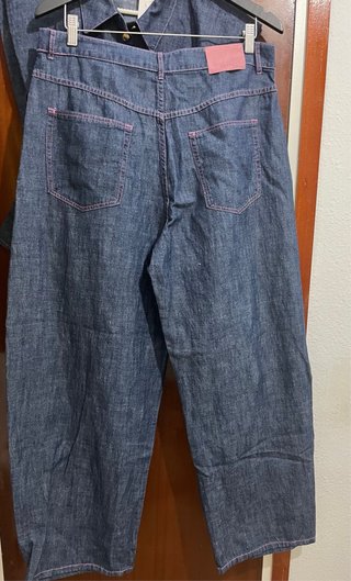Pantalón jean Barrel Zara