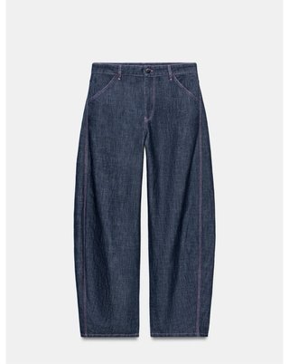 Pantalón jean Barrel Zara