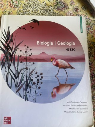 Libro Biología y Geología 4º ESO