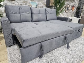 sofá cama chaiselongue de 215cm con arcón