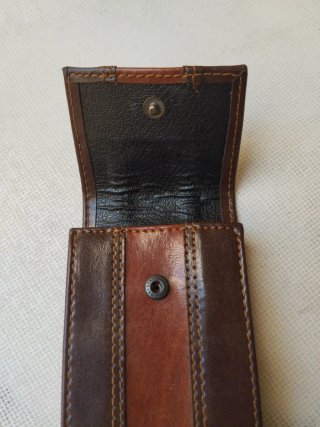 Funda para navaja de cuero