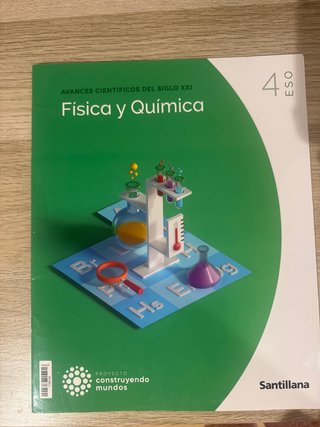 Libros 4 ESO Física y Química y Geografía