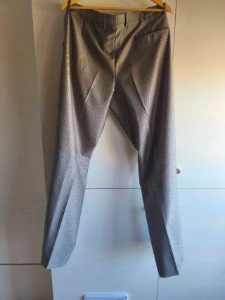 Traje completo hombre gris